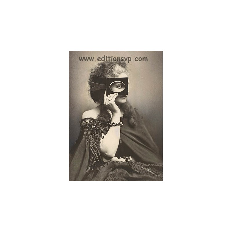 carte postale de la Comtesse de Castiglione