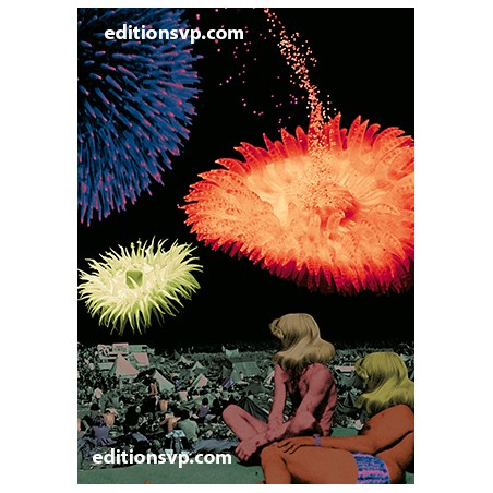 10 postcards by Jean Lecointre a spectacular firework