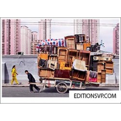 a mountain of furniture, moving house or moving office