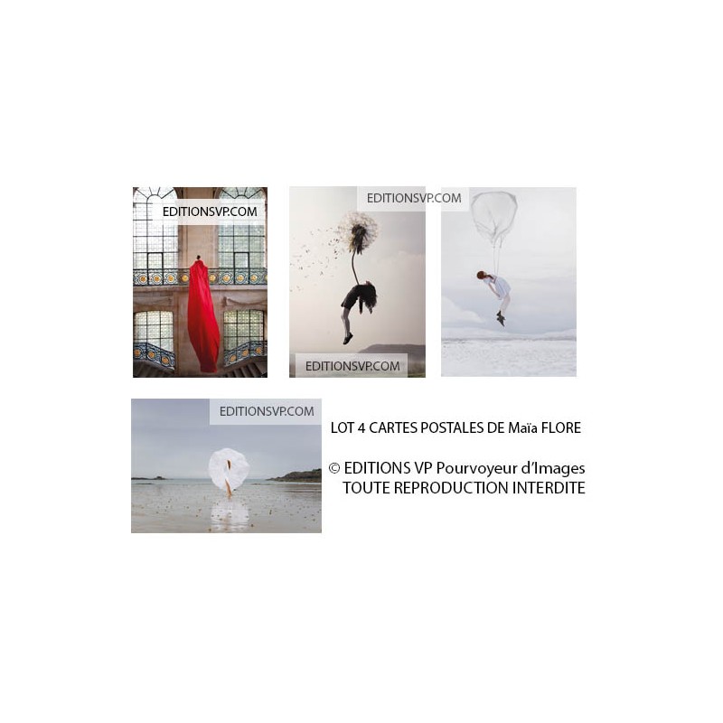 Set of Postcards by Maïa Flore