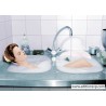 pin-up foam sink bath