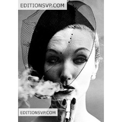 Smoke + Veil photographie de WIlliam Klein PAris 1958 Vogue © William Klein Estate
