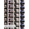 Filmstrips from "Broadway by light" de WIlliam Klein © William Klein Estate