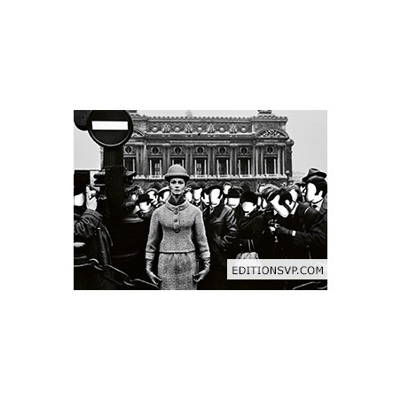 Isabella, Opera + Blank Faces by William Klein  © William Klein Estate